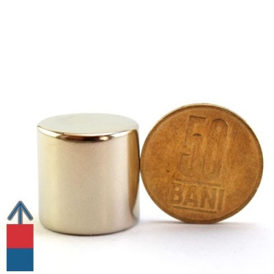 Magnet neodim cilindru 20 x 20 mm 3