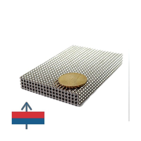 Неодимов магнит цилиндър 3 x 3 мм 3