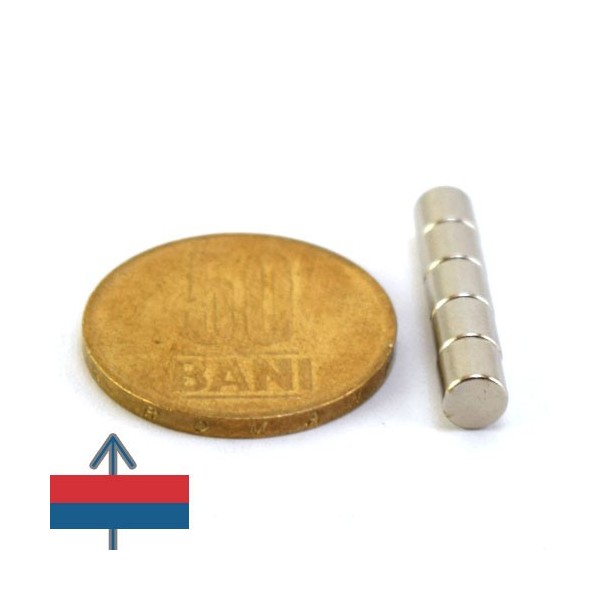 Magnet neodim cilindru 05 x 05 mm 4