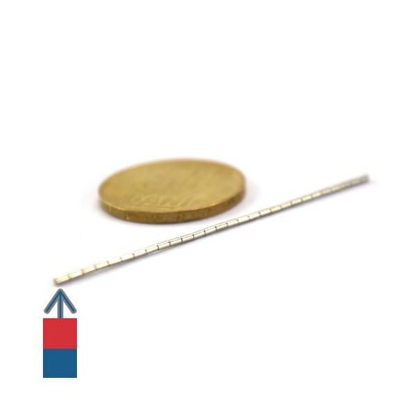 Неодимов магнит цилиндър 1 x 2 мм 2