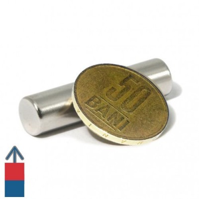 Magnet neodim cilindru 10 x 40 mm 1