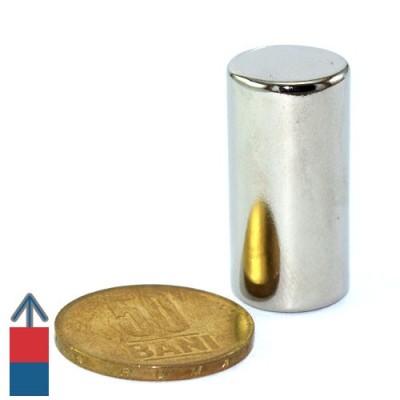 Magnet neodim cilindru 15 x 30 mm 2