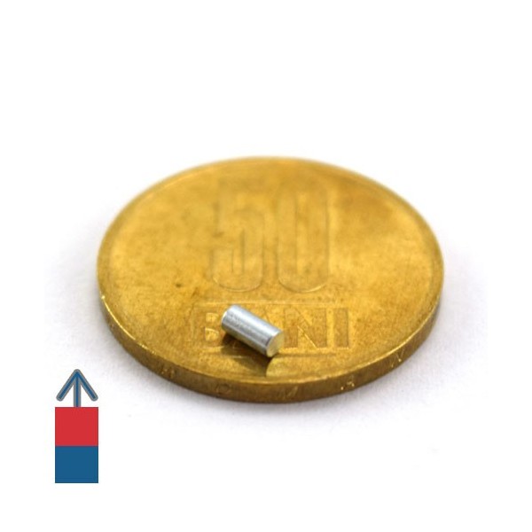Неодимов магнит цилиндър 2 x 4 мм 4