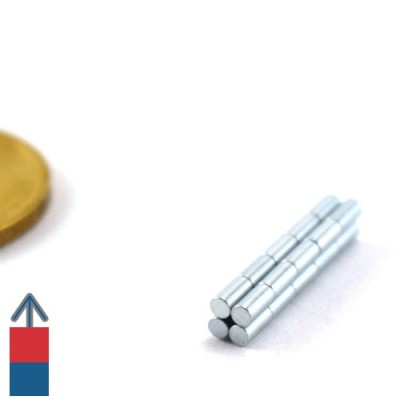 Magnet neodim cilindru 02 x 04 mm 7