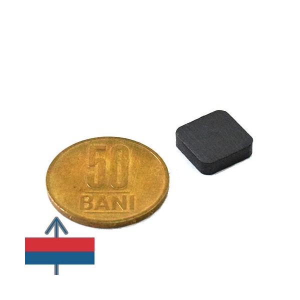 Феритен магнит блок 12 x 12 x 4 мм 1