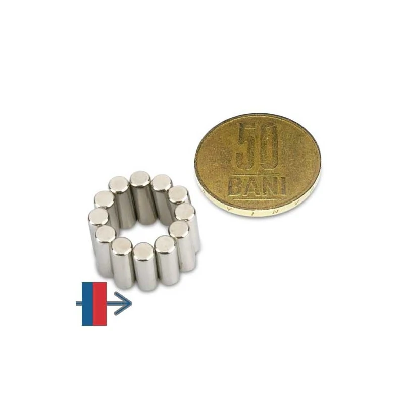 Magnet neodim cilindru 04 x 12 mm 5