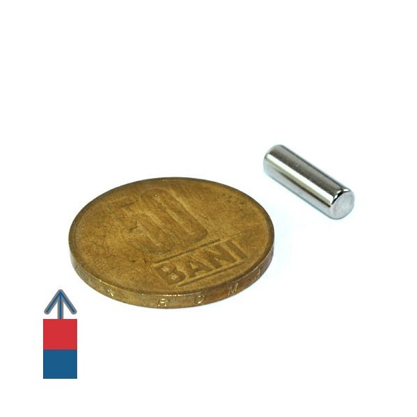 Magnet neodim cilindru 04 x 13 mm 2