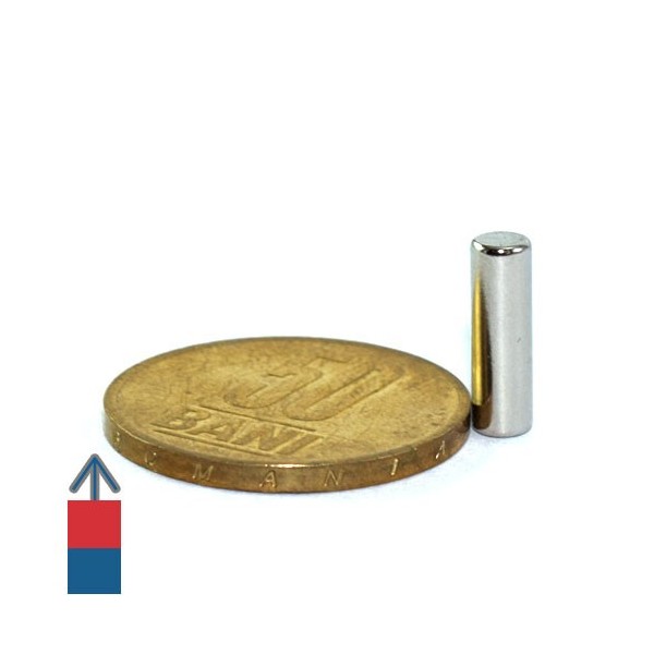 Magnet neodim cilindru 04 x 13 mm 3