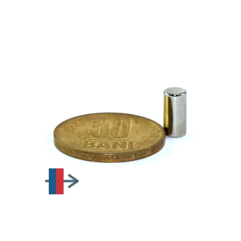 Magnet neodim cilindru 05 x 10 mm 5