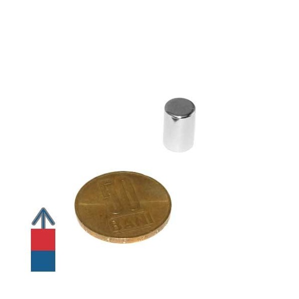 Magnet neodim cilindru 08 x 12 mm 1