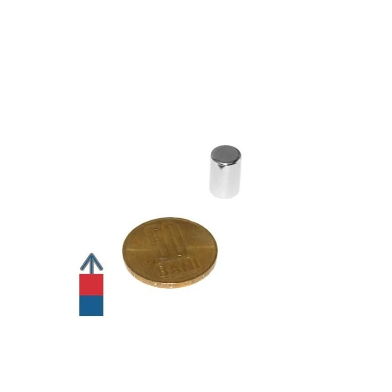 Magnet neodim cilindru 08 x 12 mm 1