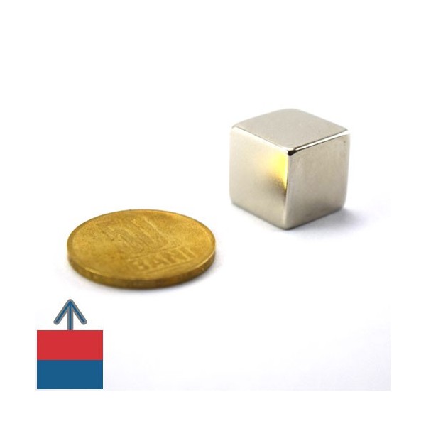 Magnet neodim cub 15 mm 4
