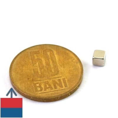 Magnet neodim cub 4 mm 1