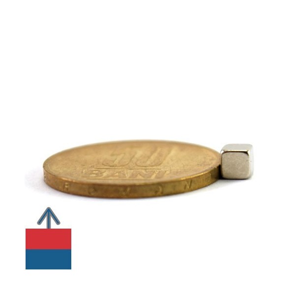 Magnet neodim cub 4 mm 3