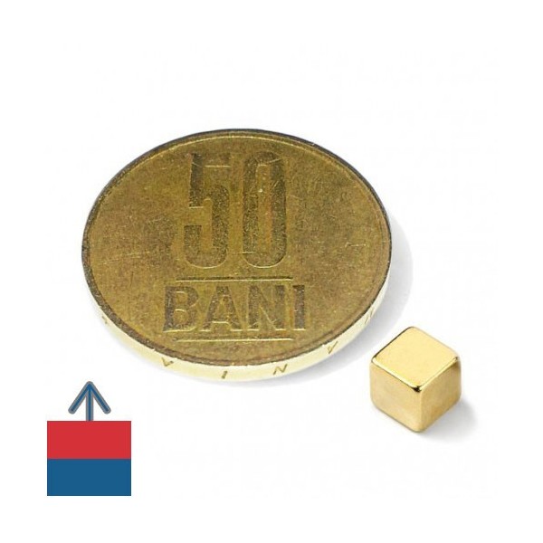 Неодимов магнит куб 5 мм 1