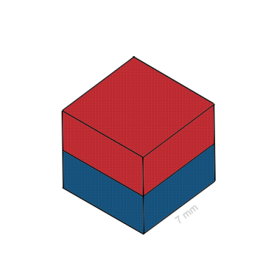 Magnet neodim cub 07 mm C