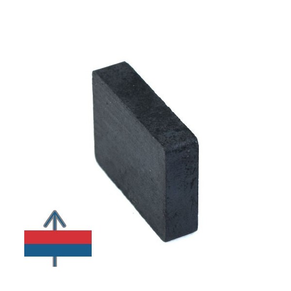 Magnet ferita bloc 25 x 19 x 06 mm 5