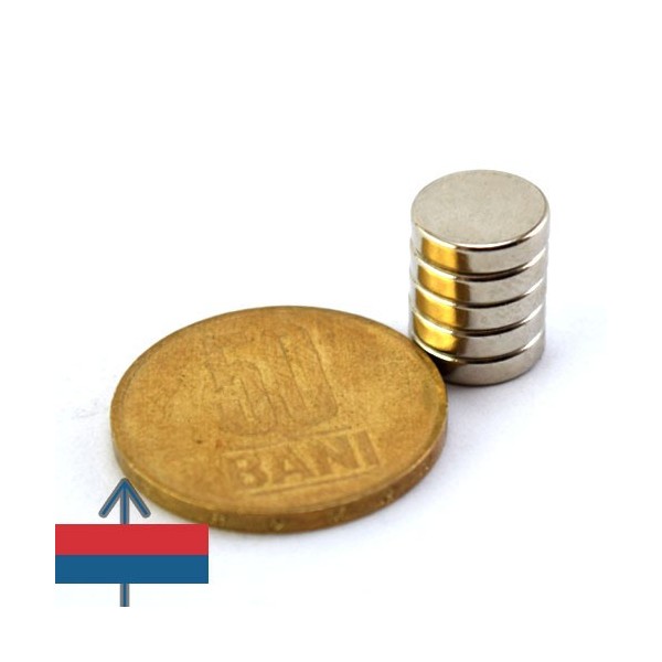 Magnet neodim disc 10 x 6
