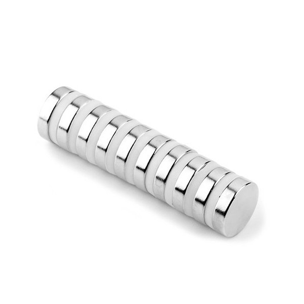 Група неодимови магнити диск 12 x 0.3 мм